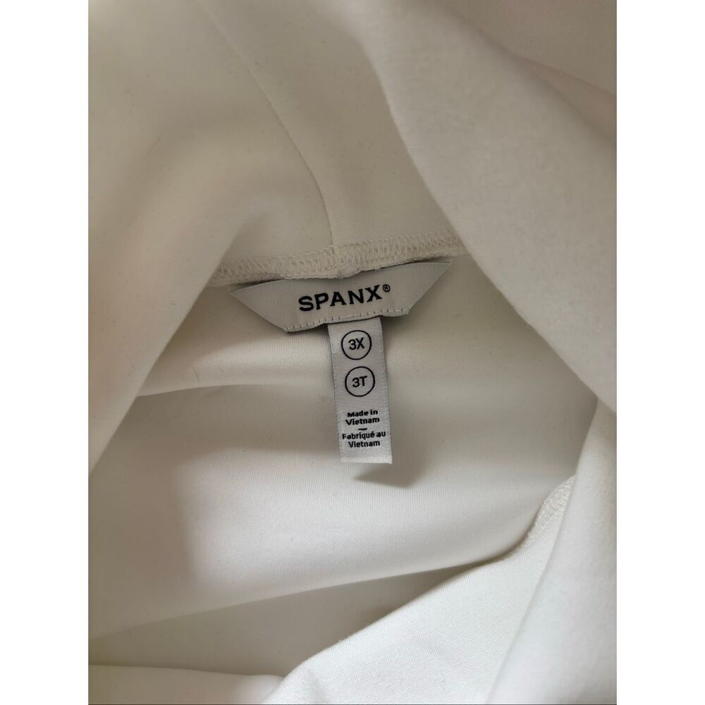 Spanx Air Essentials Turtleneck Tunic 3X White Oversized Pullover Soft Luxe - Picture 3 of 12